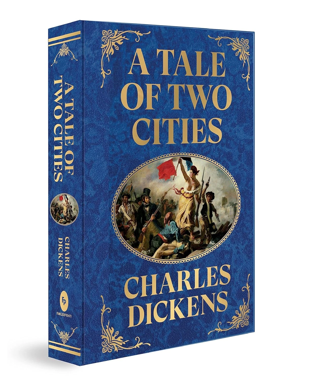 A Tale of Two Cities by Charles Dickens (Deluxe Hardbound Edition)